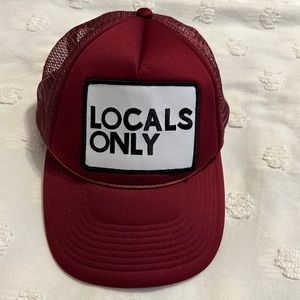 Aviator Nation “ LOCALS ONLY” Trucker Hat